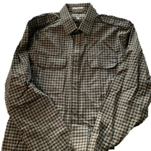 EXPRESS fitted men’s large button down